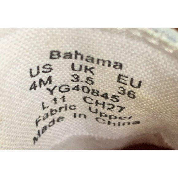 Sperry Bahamas Top Sider Pink Plaid Print Sequins Loafers Size 4 - Picture 7 of 7